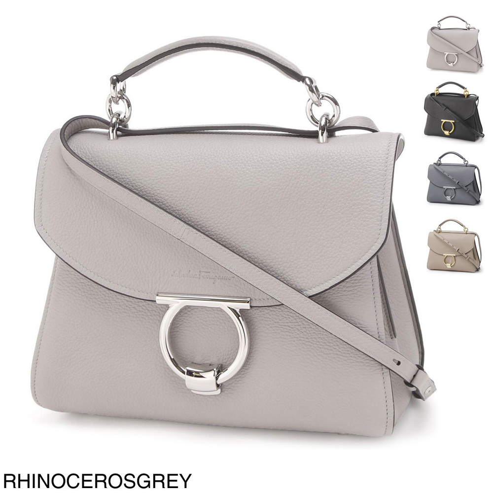Ferragamo Margot Handbag Rhinocerosgrey